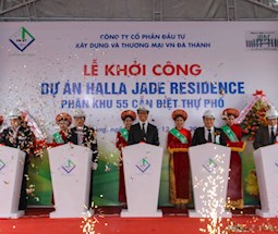 Lễ khởi công Dự án: Khu đô thị phức hợp Halla Jade Residence