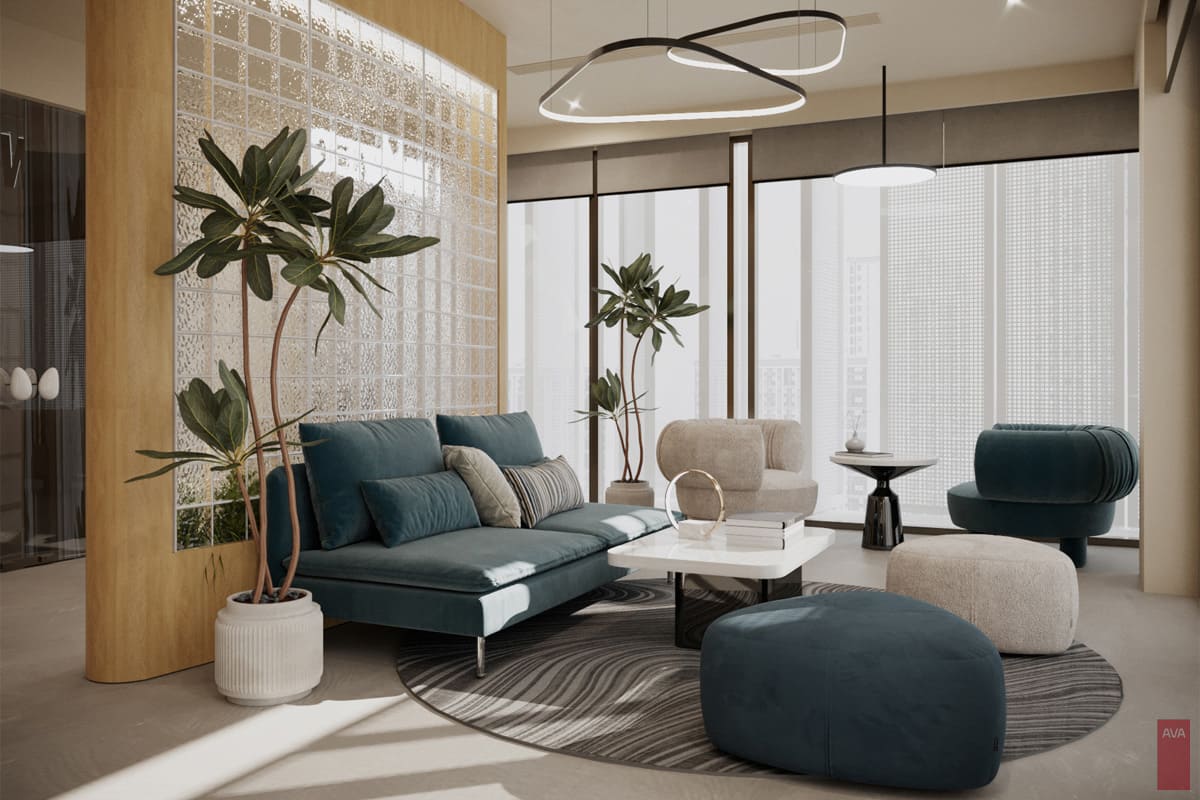 Bố trí không gian đảm bảo riêng tư