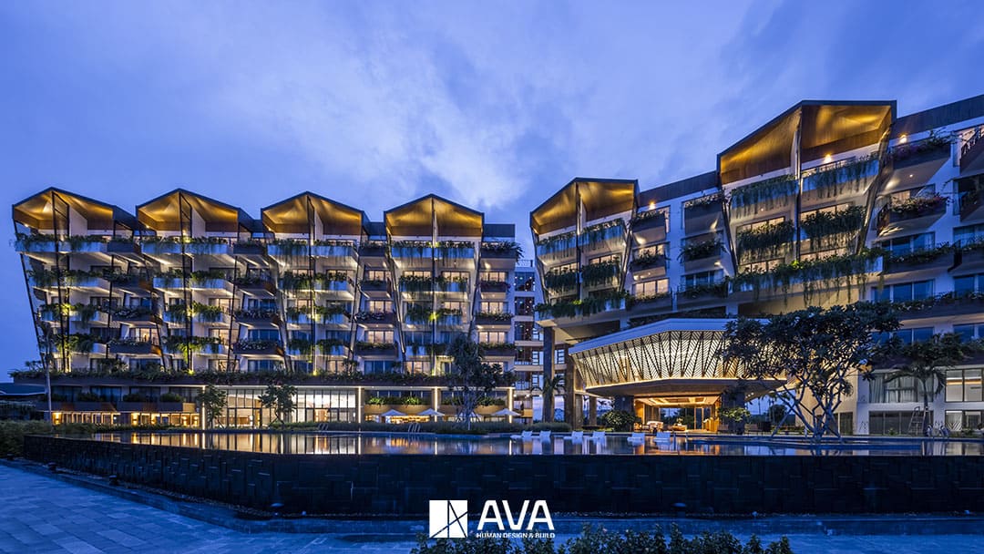 Phân biệt villa so với resort