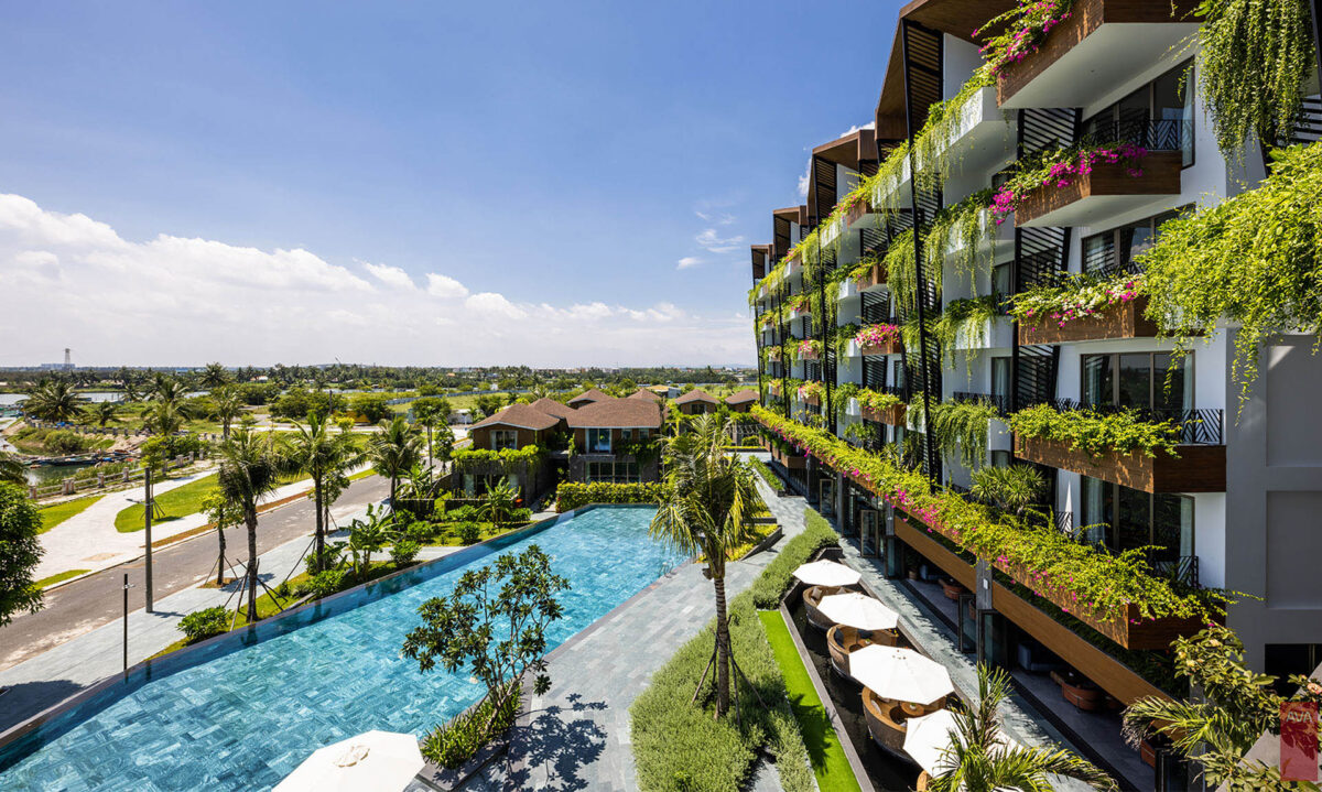 Resort mang kiến trúc độc đáo riêng