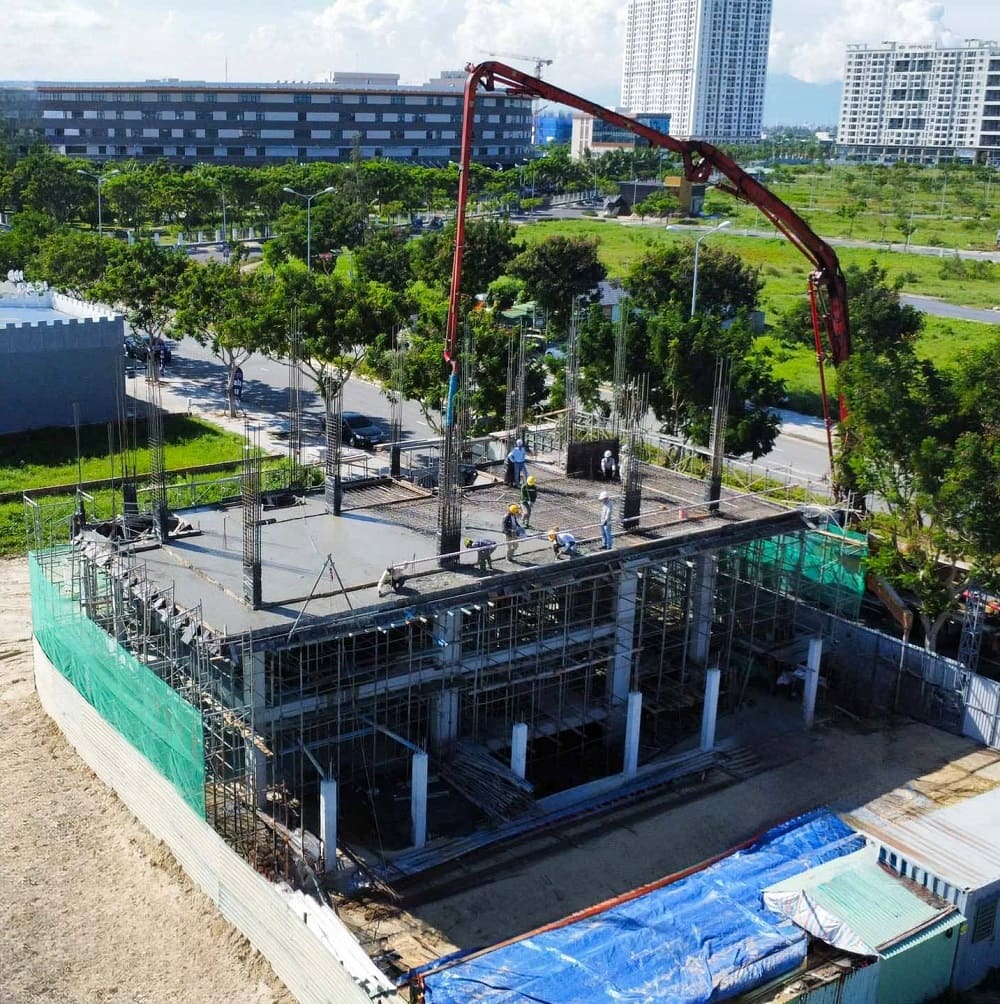 quy trình đổ sàn bê tông đúng kỹ thuật