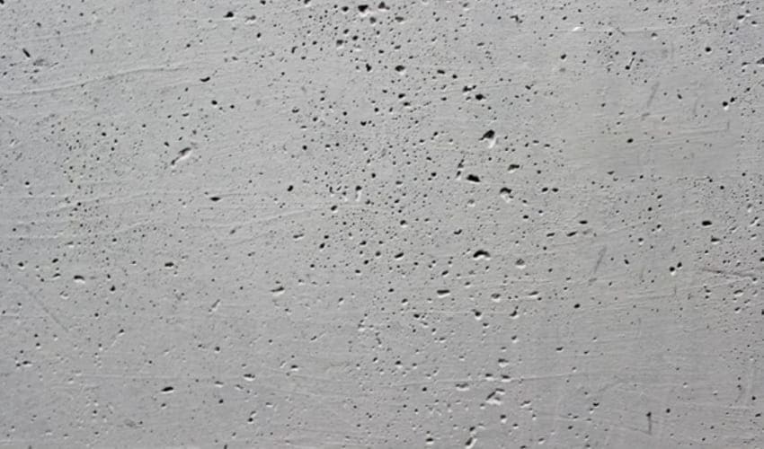 bê tông bị rỗ mặt