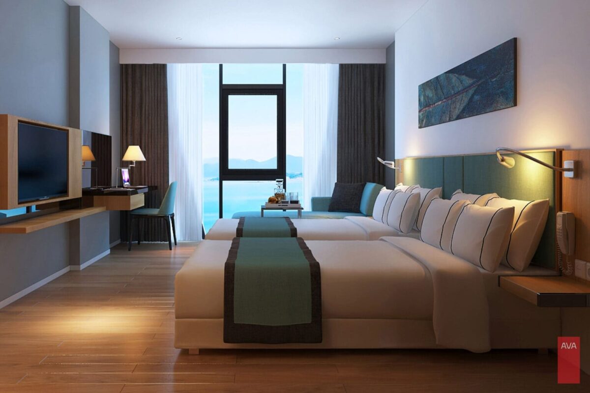 Thiết kế khách sạn đảm bảo tiện nghi