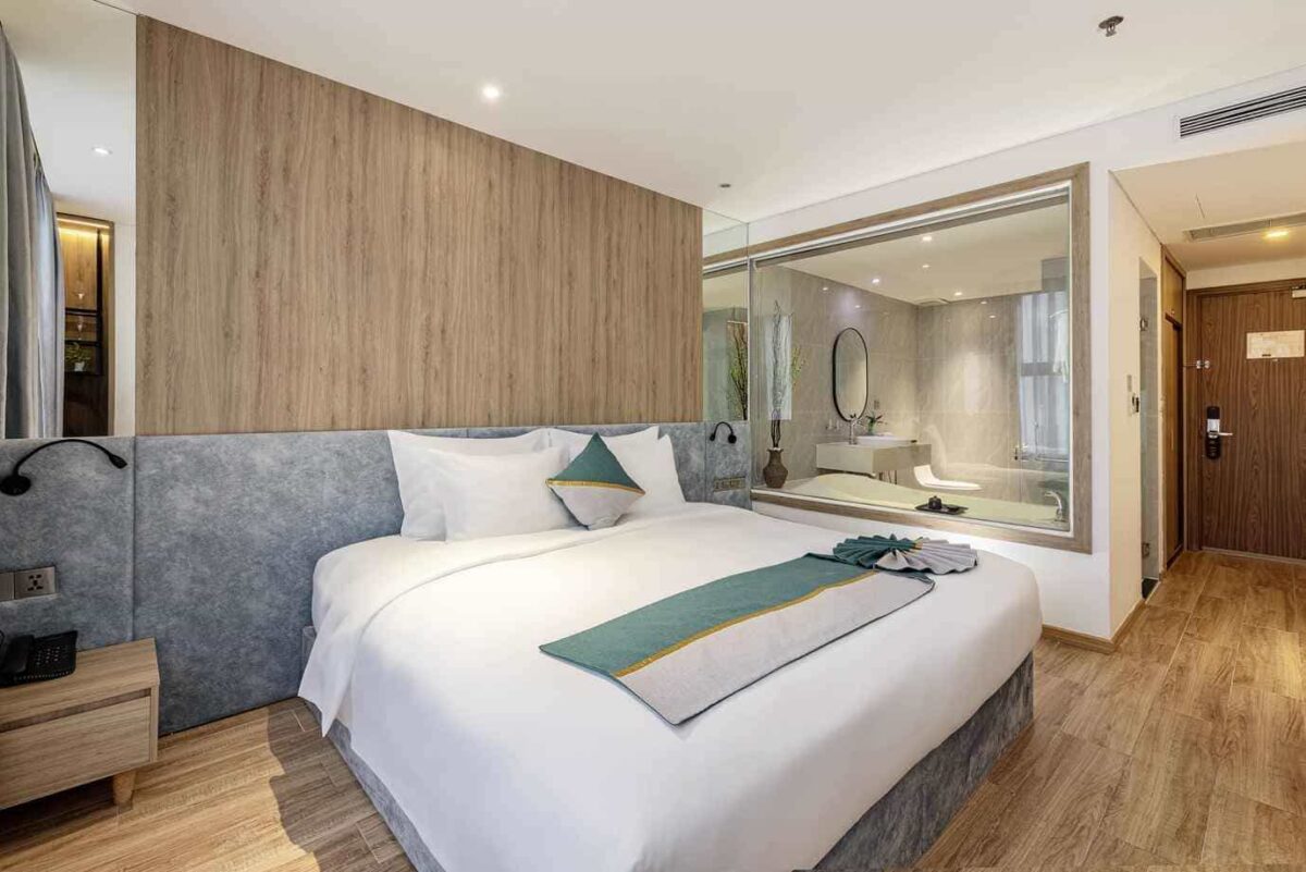 Mẫu thiết kế phòng Deluxe khách sạn