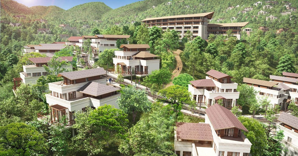 Vật liệu sử dụng của Mountain Resort
