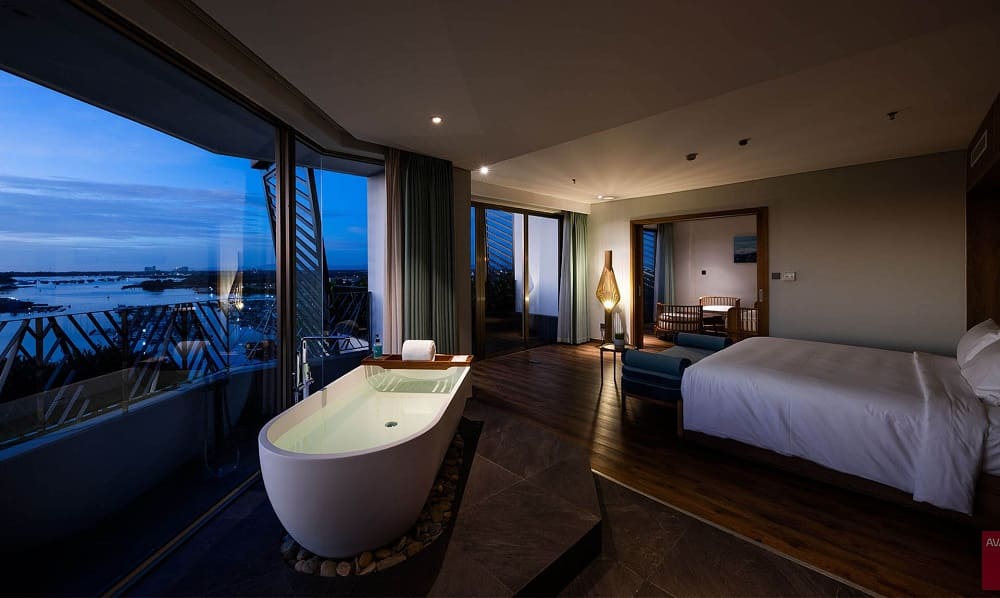 Vật liệu của resort ven biển