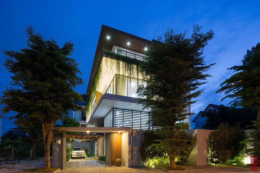 Phong cách thiết kế biệt thự phố