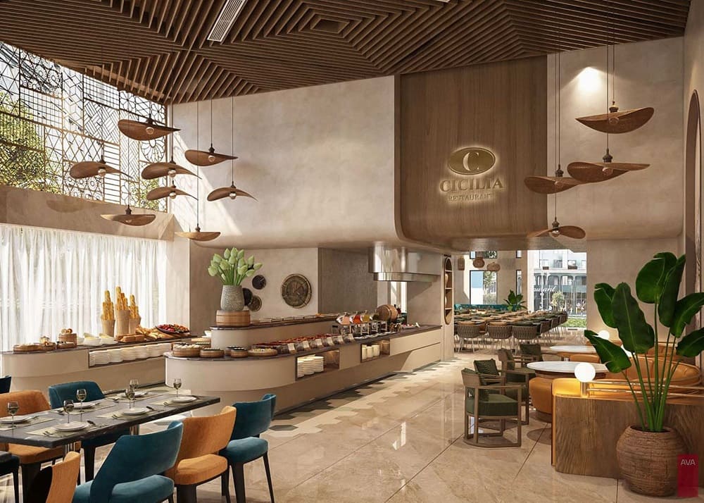 Các phong cách thiết kế nhà hàng khách sạn