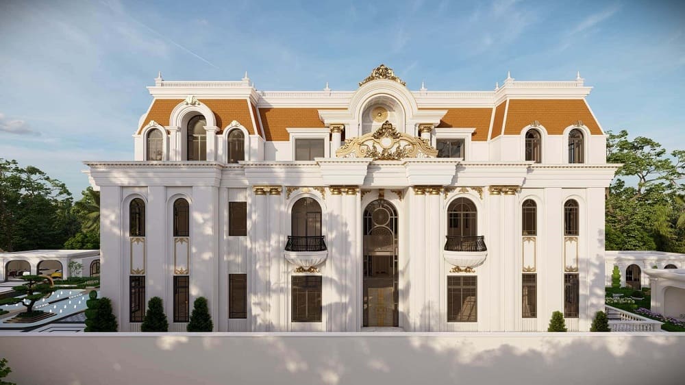 Cấu tạo mái mansard