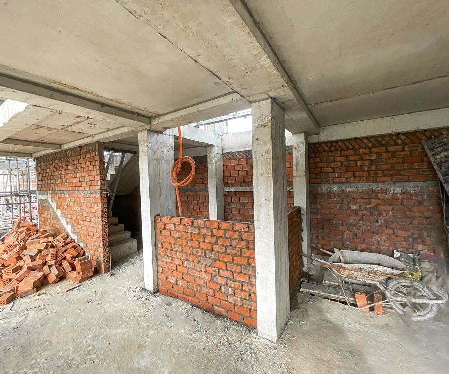 Nên xây tường 10 hay tường 20