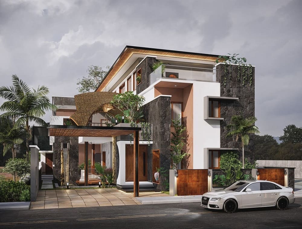 Nhà mái lệch là gì? Ưu điểm của nhà mái lệch 8 Nhược điểm nhà mái lệch