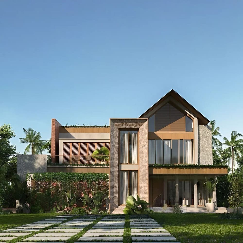 Nhà mái Thái là gì? Ưu và nhược điểm của nhà mái Thái 19 Mẫu nhà mái Thái 2