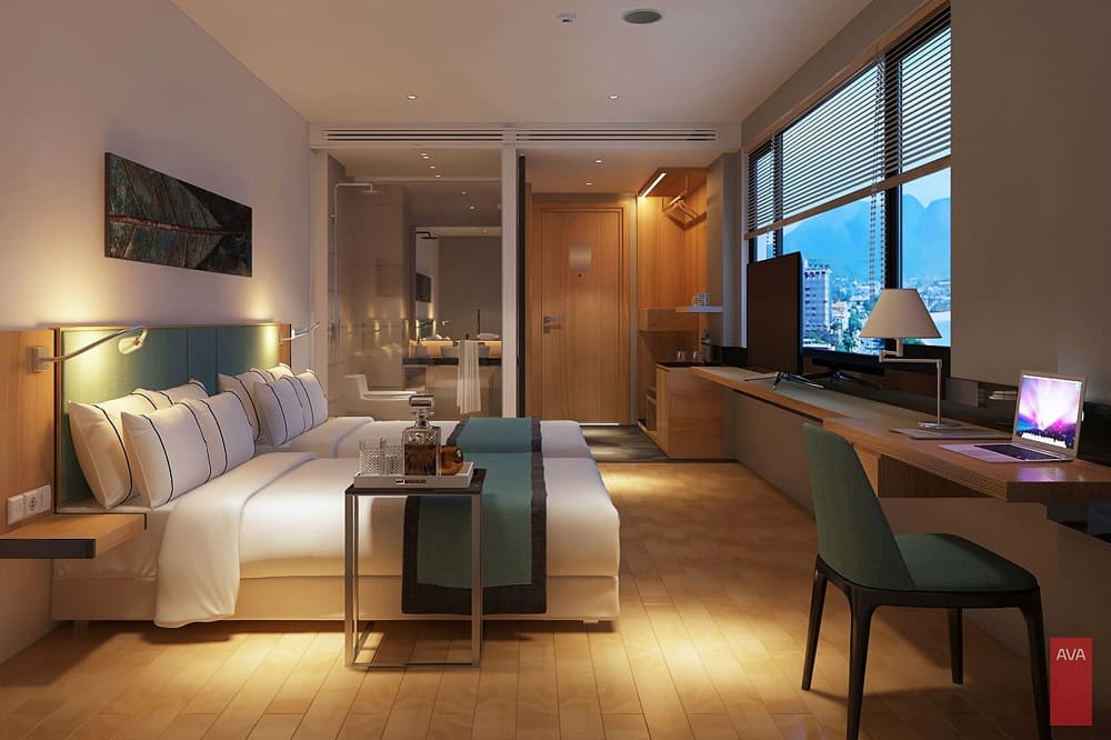 Nội thất phòng khách sạn 4 sao