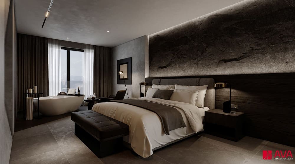 Thiết kế phòng ngủ khách sạn 5 sao 2