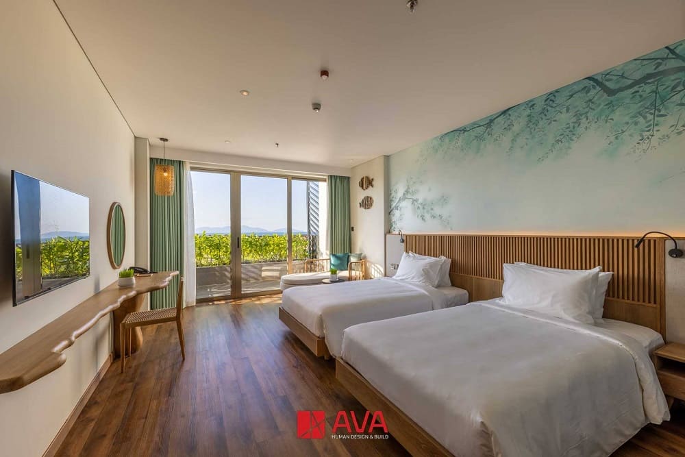 Thiết kế phòng ngủ khách sạn 5 sao 3