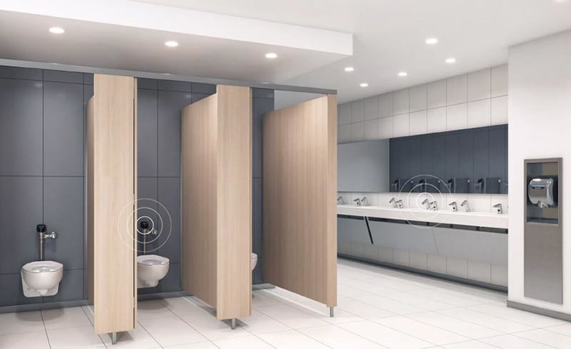 Kích thước nhà vệ sinh, diện tích nhà tắm tiêu chuẩn 14 Kích thước nhà vệ sinh công cộng