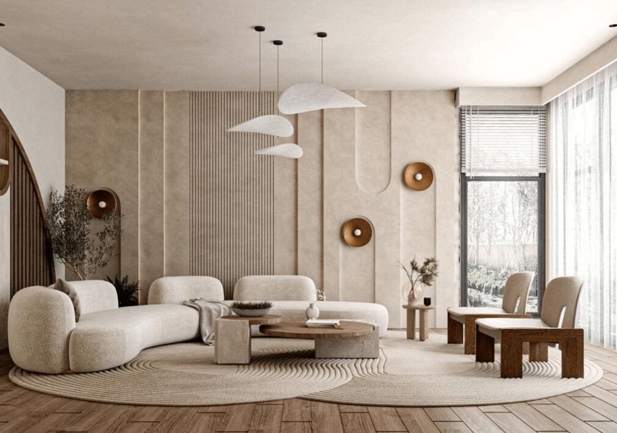 TOP phong cách thiết kế nội thất phổ biến nhất 2026 16 Phong cách thiết kế nội thất Wabi Sabi 1