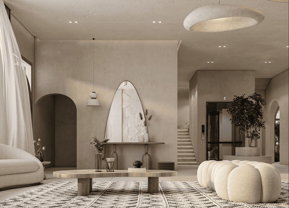 TOP phong cách thiết kế nội thất phổ biến nhất 2026 21 Phong cách thiết kế nội thất Color Block 2