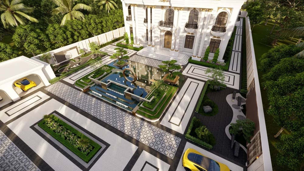 Sân vườn và cảnh quang