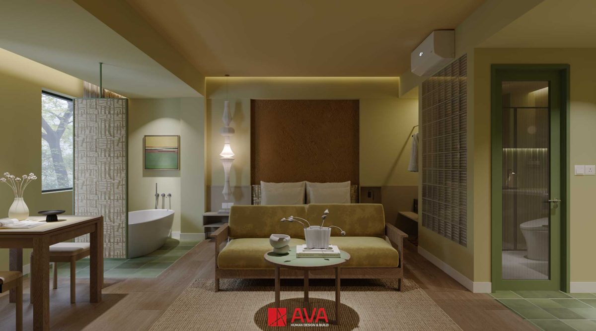 Thiết kế khách sạn theo concept 4 mùa tại AVA Seasons Hotel 7 SPRING Concept - AVA Seasons Hotel
