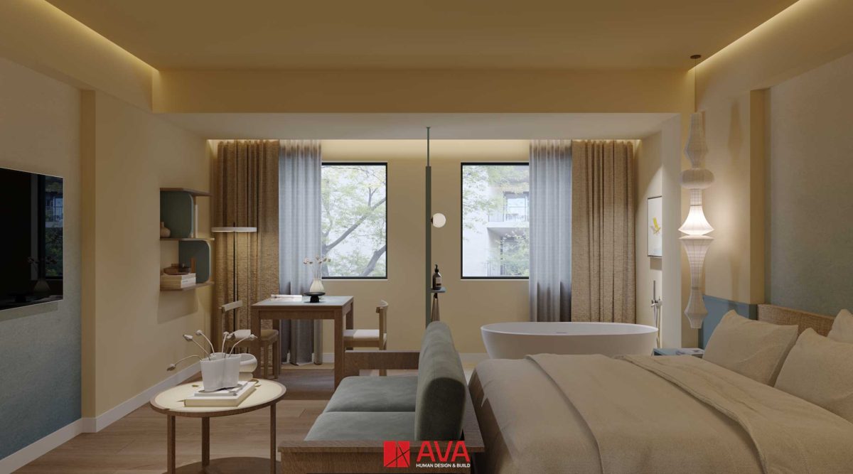 Thiết kế khách sạn theo concept 4 mùa tại AVA Seasons Hotel 10 SUMMER Concept - AVA Seasons Hotel