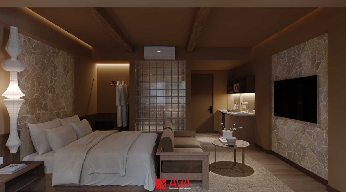 Thiết kế khách sạn theo concept 4 mùa tại AVA Seasons Hotel 17 AUTUMN Concept - AVA Seasons Hotel