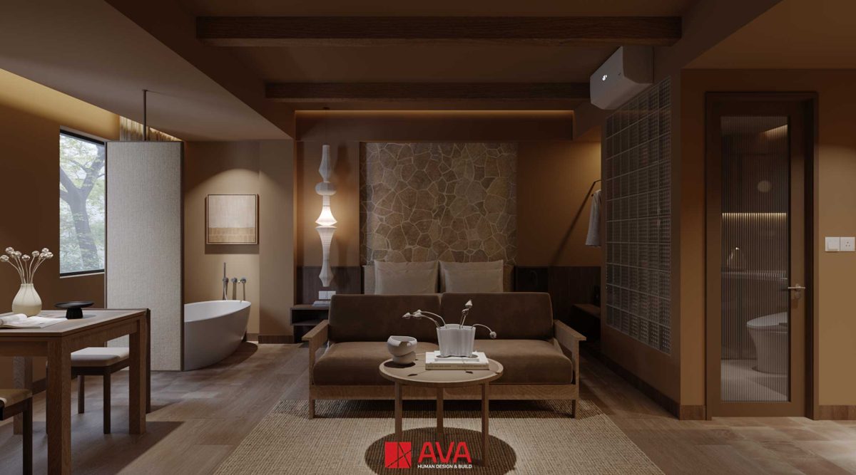 Thiết kế khách sạn theo concept 4 mùa tại AVA Seasons Hotel 15 AUTUMN Concept - AVA Seasons Hotel