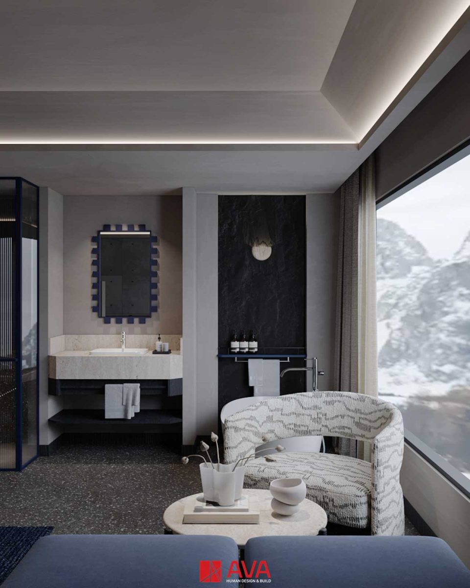 Thiết kế khách sạn theo concept 4 mùa tại AVA Seasons Hotel 25 WINTER Concept - AVA Seasons Hotel