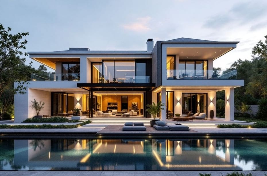 Mẫu biệt thự đẹp diện tích lớn