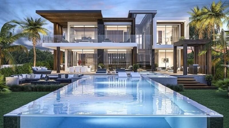 Mẫu biệt thự đẹp có hồ bơi
