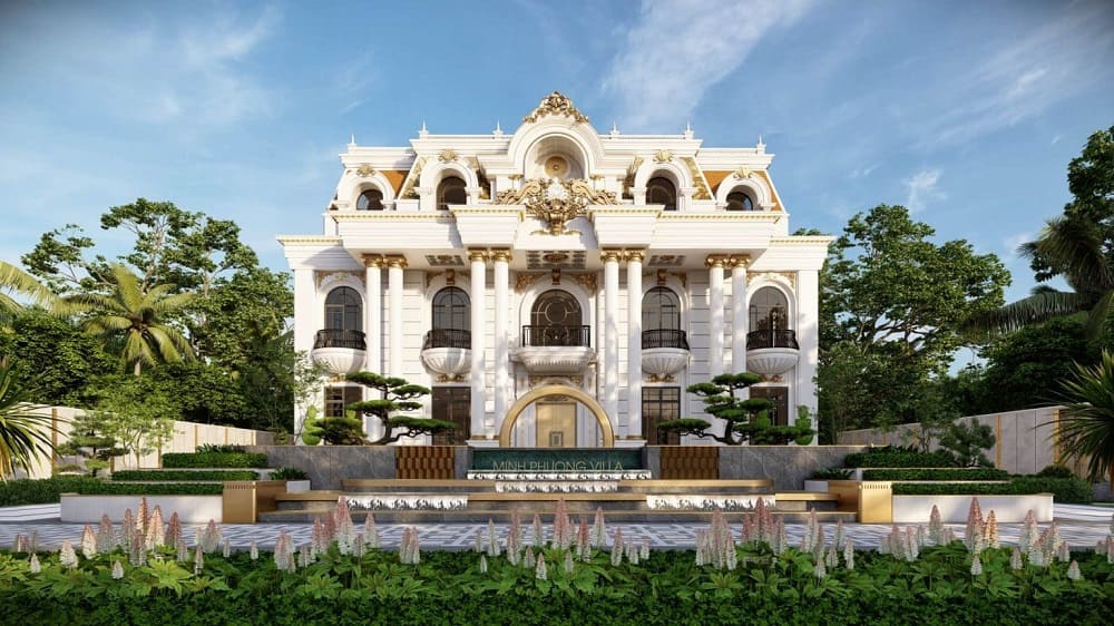 Mẫu biệt thự đẹp Tân cổ điển