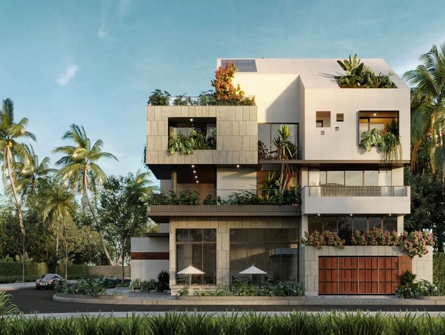 Mẫu biệt thự đẹp 3 tầng