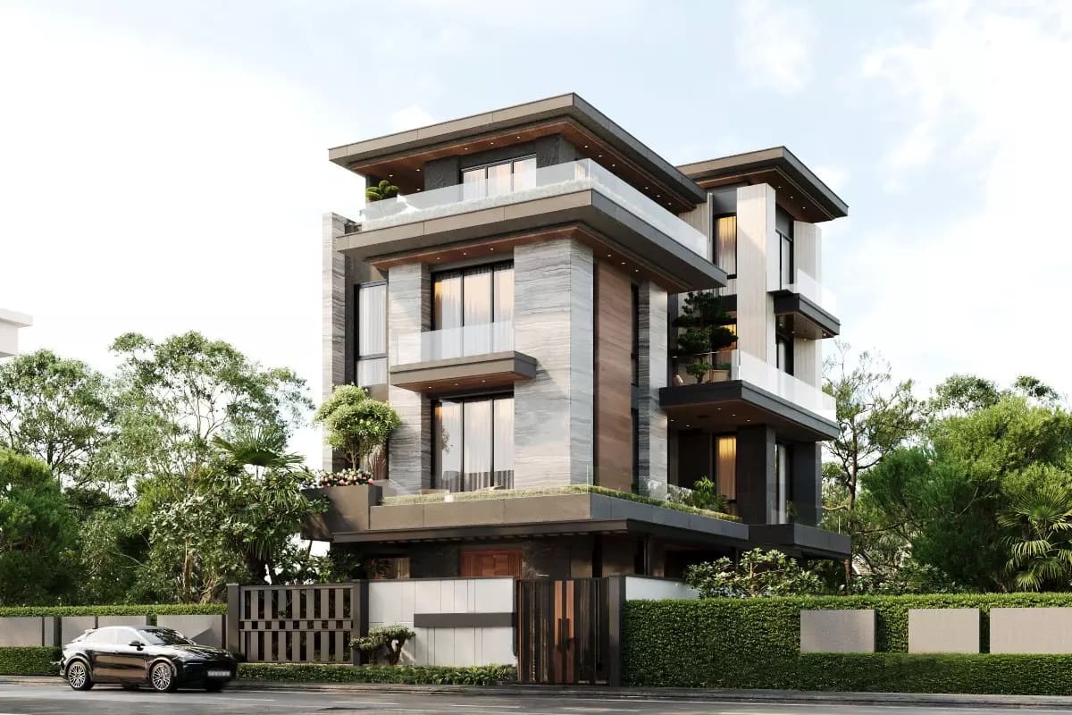 Ưu điểm của biệt thự hiện đại