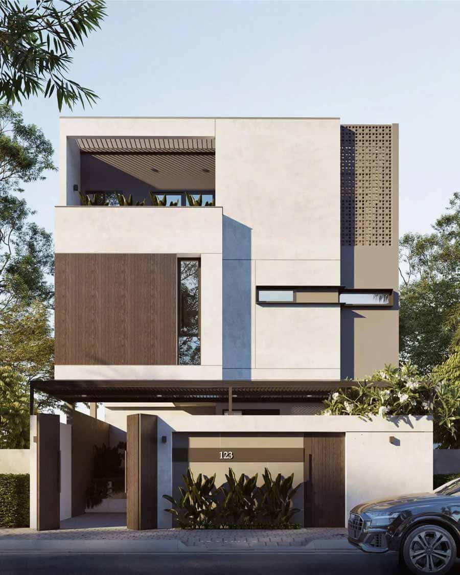 Mẫu biệt thự phố 120m2