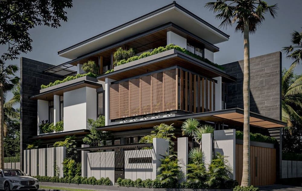 Mẫu biệt thự phố 150m2