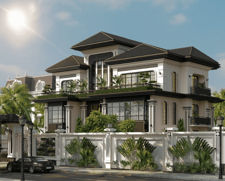 Kinh nghiệm thiết kế mẫu biệt thự phố